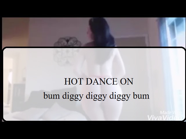 HOT लड़की का डांस मशहूर गाने पर bum diggy diggy bum song