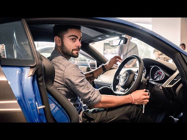 VIRAT KOHLI ने खरीदी AUDI R8 देखिये यह वीडियो