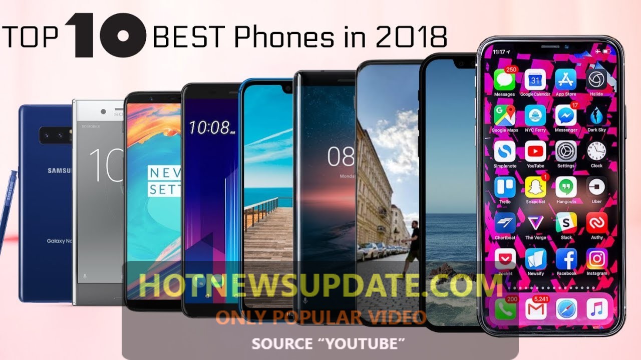 2018 के सबसे शानदार और पसंदिता स्मार्टफोन | TOP 10 Best Smartphone