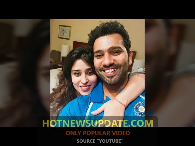 रोहित शर्मा और उनकी पत्नी की खूबसूरत वीडियो | Rohit sharma and ritika Sajdeh cutest