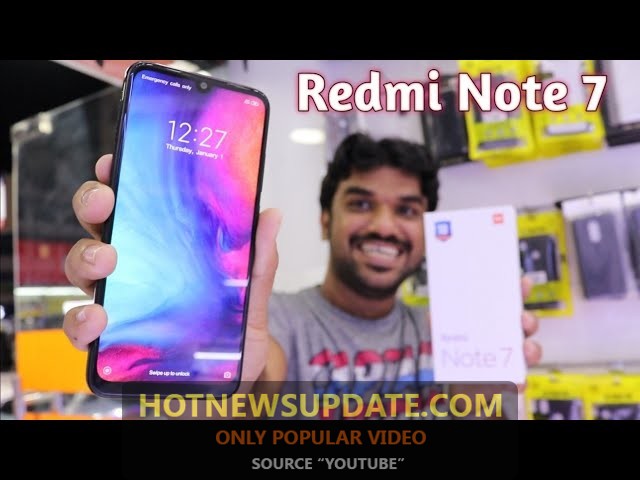 Redmi Note 7 Unboxing | Redmi का सबसे शानदार स्मार्टफोन