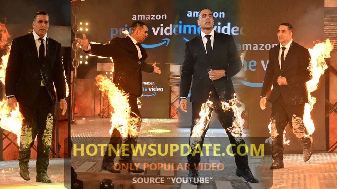 अक्षय कुमार का खतरनाक स्टंट | Akshay Kumar Amazing FIRE STUNT’S