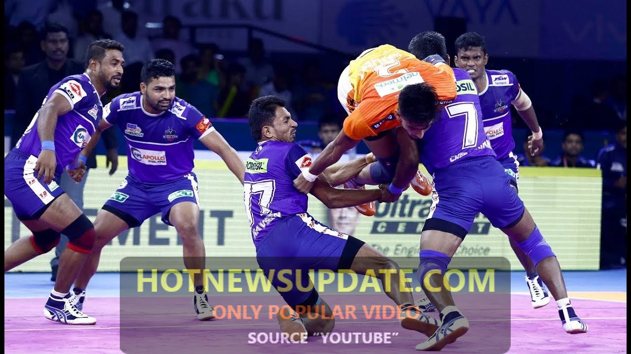 Pro Kabaddi 2019: HARYANA STEELERS VS PUNERI PALTANS HIGHLIGHTS |