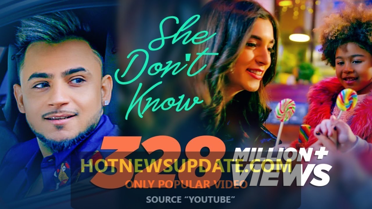 She Don’t Know: Millind Gaba Song । Shabby । New Hindi Song 2019 ।