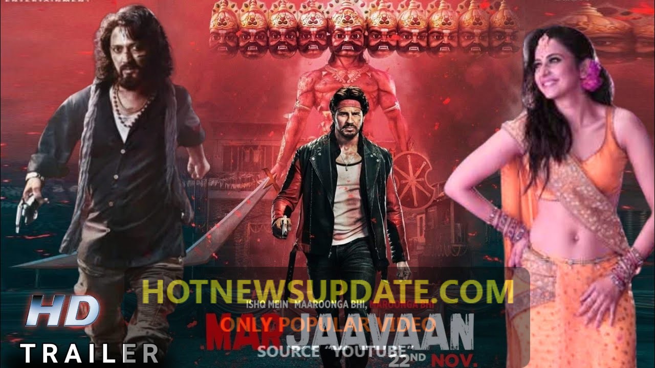 Marjaavaan Movie Official Trailer Out । Sidharth । Ritesh।