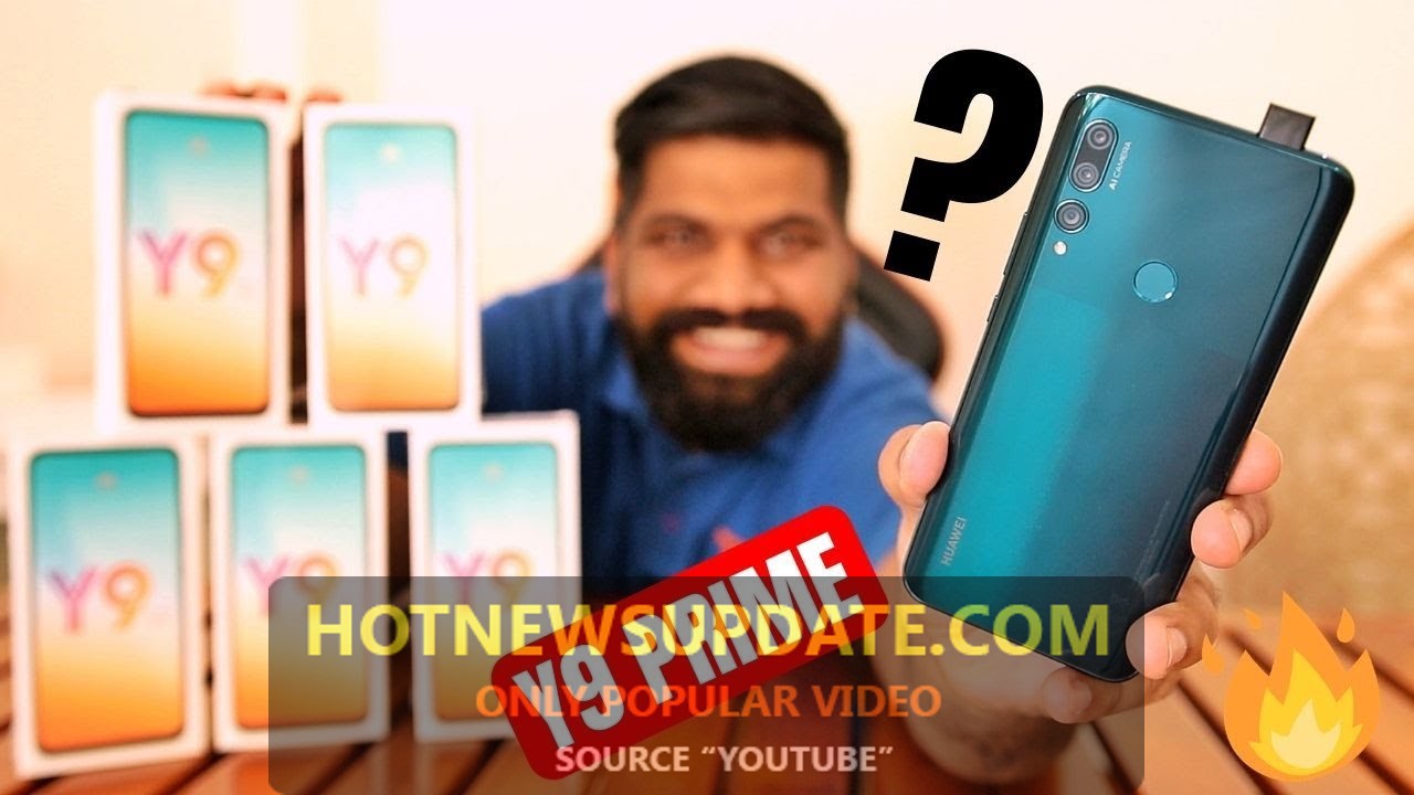 Huawei Y9 Prime 2019 Unboxing & First Look ।