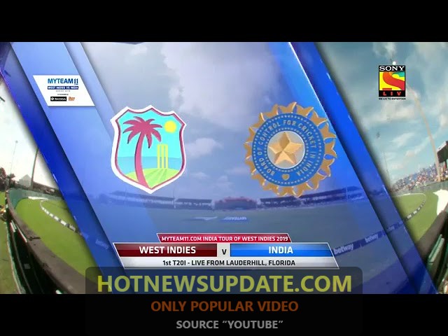 India vs West Indies Yesterday T20 Match Full Highlight।