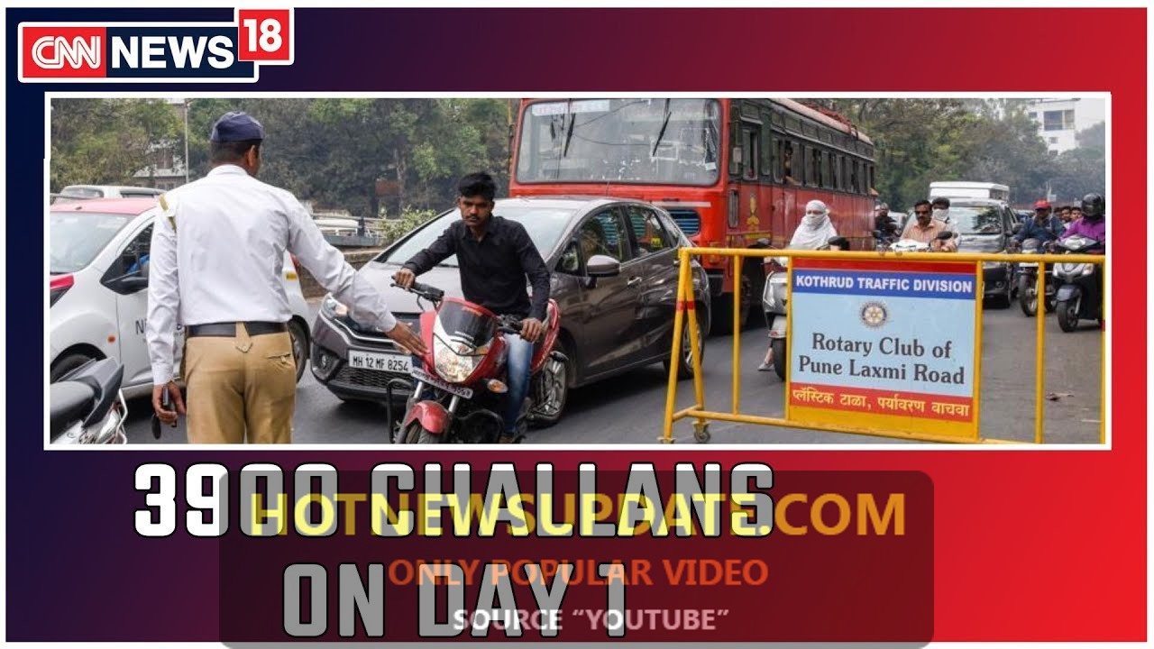 3900 Challans Issued On Day 1 Of New Traffic Rules।