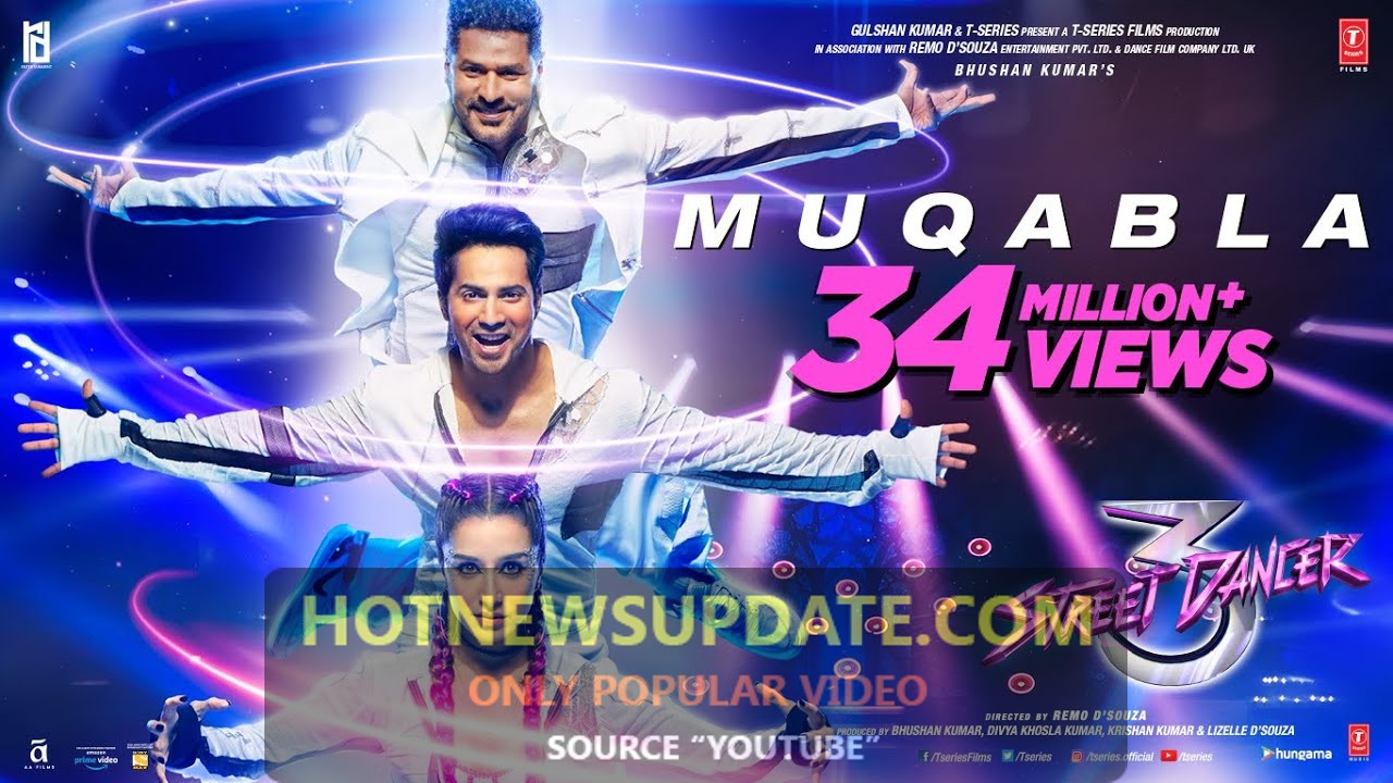 Muqabla – Street Dancer 3D। A.R. Rahman, Prabhudeva, Varun Dhawan।