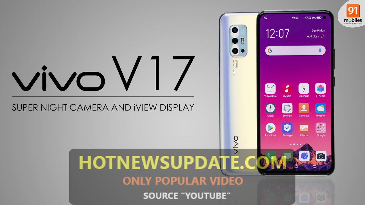 Vivo V17 Review with super night camera and iView display।