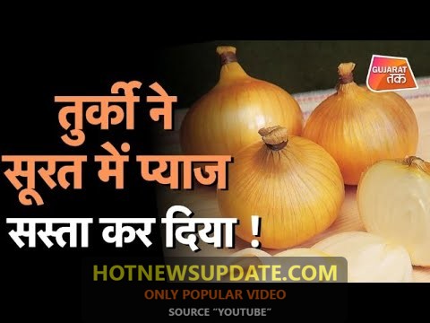 क्या तुर्की के प्याज रोकेंगे महंगाई के आंसू ? देखिये खास रिपोर्ट।