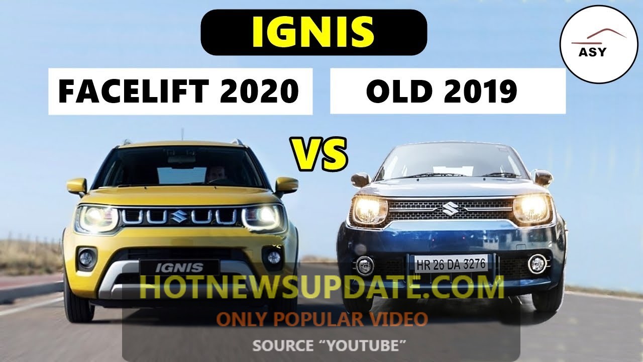 Ignis facelift 2020 vs Old Ignis। Leaked before launch।