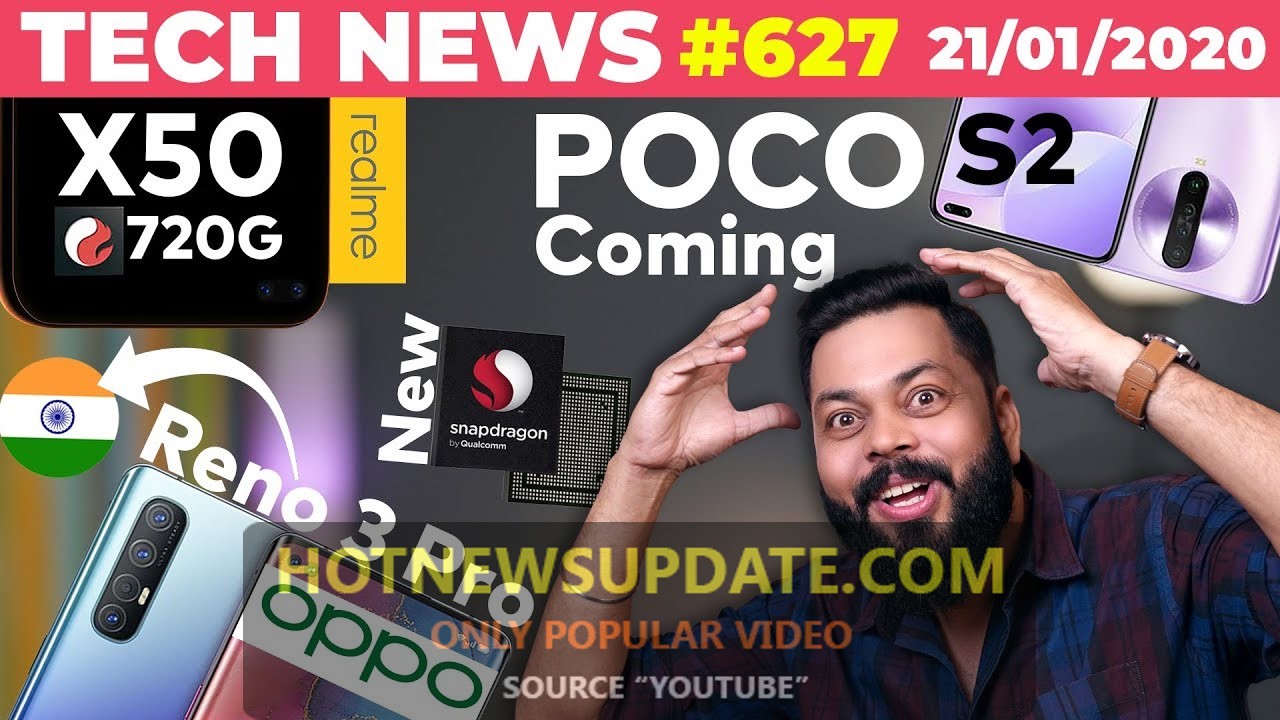 POCO S2 Confirmed। realme X50 With SD720G।