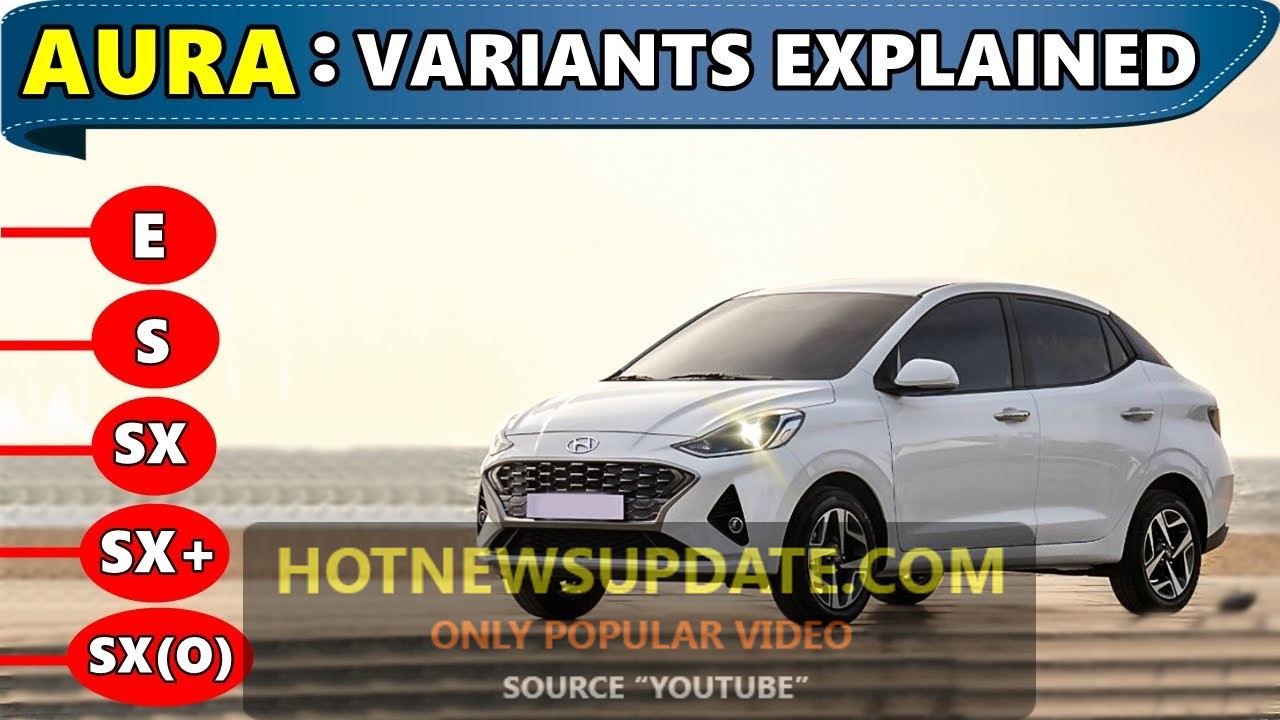 Hyundai Aura।Best variant to buy ?। Variants explained।