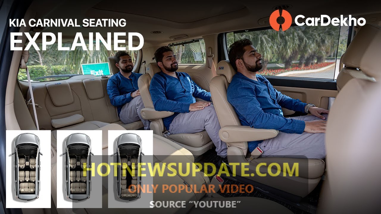 Kia Carnival 7, 8 And 9-Seater।Space And Seating Review In Hindi।