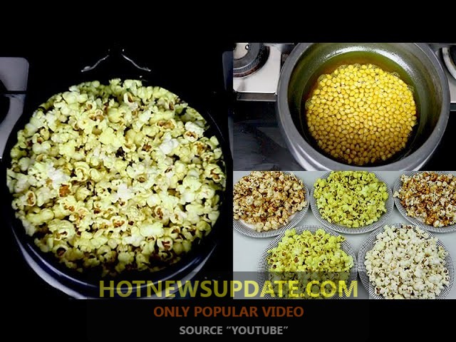 5 मिनट में 5 नए तरीके के पॉपकॉर्न बनाये Popcorn Recipe।