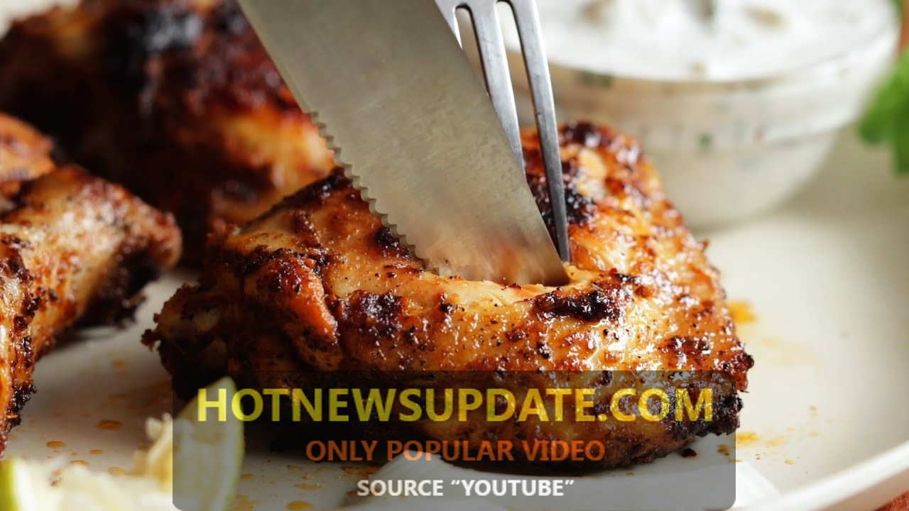 Grilled Chicken With Mint Raita Receipe in hindi।