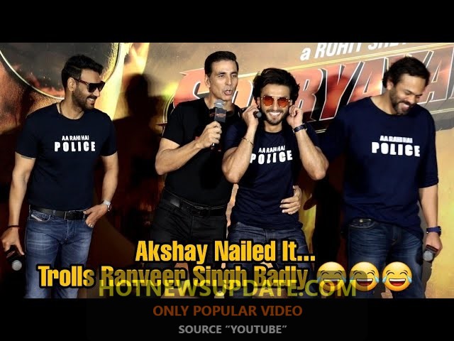 Sooryavanshi Funny Moments। Akshay Kumar, Ajay Devgn, Ranveer Singh।