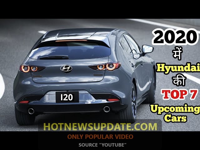 Hyundai Top 7 Upcoming Cars in 2021