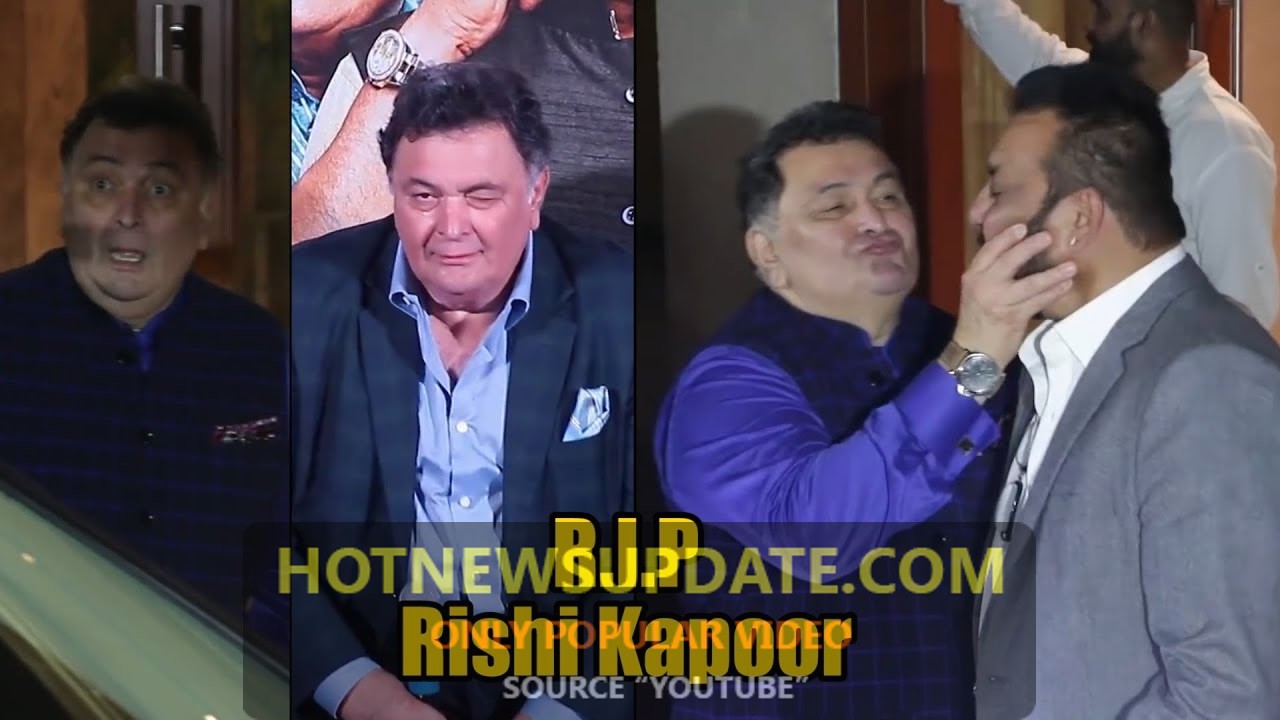 ऋषि कपूर का मुंबई में निधन।Rishi Kapoor Best Moments।