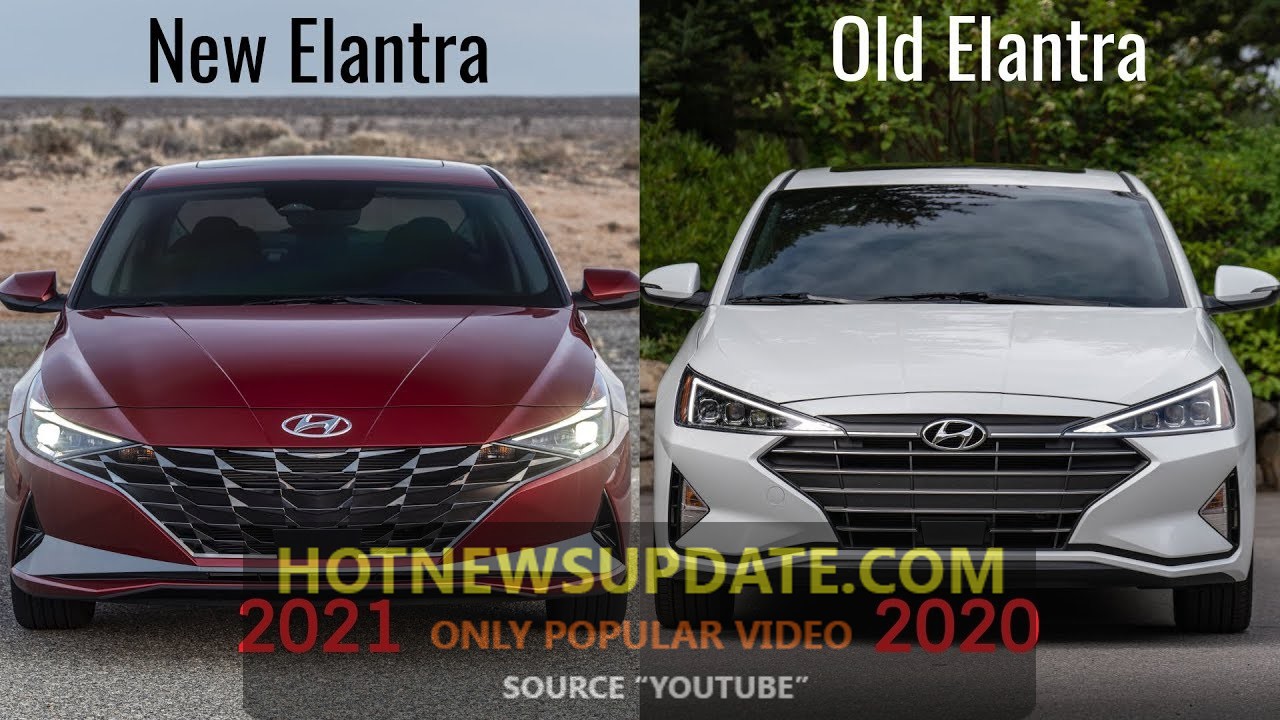 Hyundai Elantra 2021 vs Old Hyundai Elantra 2021 Full Comparison