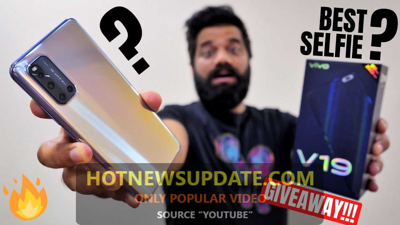 VIVO V19 Unboxing and First Look।