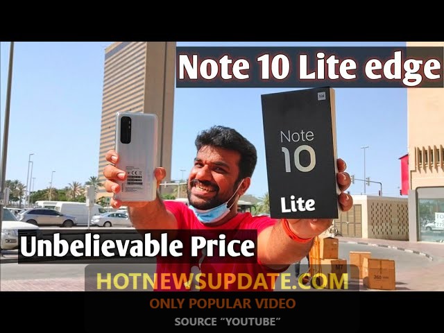 Xiaomi Note 10 Lite Unboxing and full Specification।