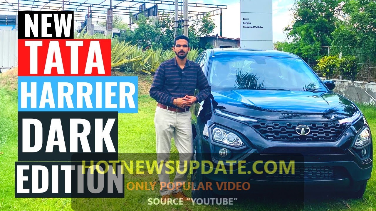 2020 Tata Harrier Dark Edition review।Tata Harrier with sunroof।