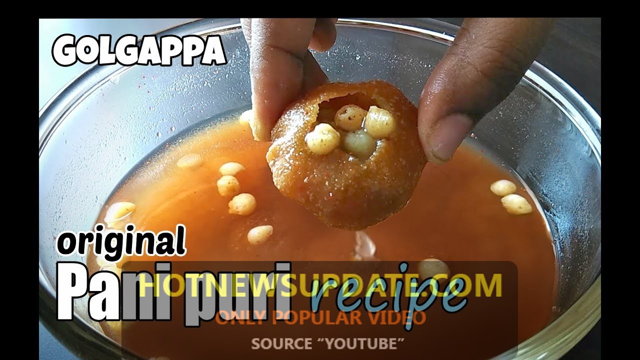 Pani puri recipe At home। Golgappa recipe At home।