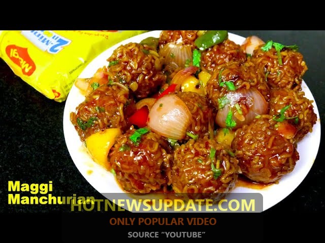 MAGGI MANCHURIAN RECIPE AT HOME IN HINDI।