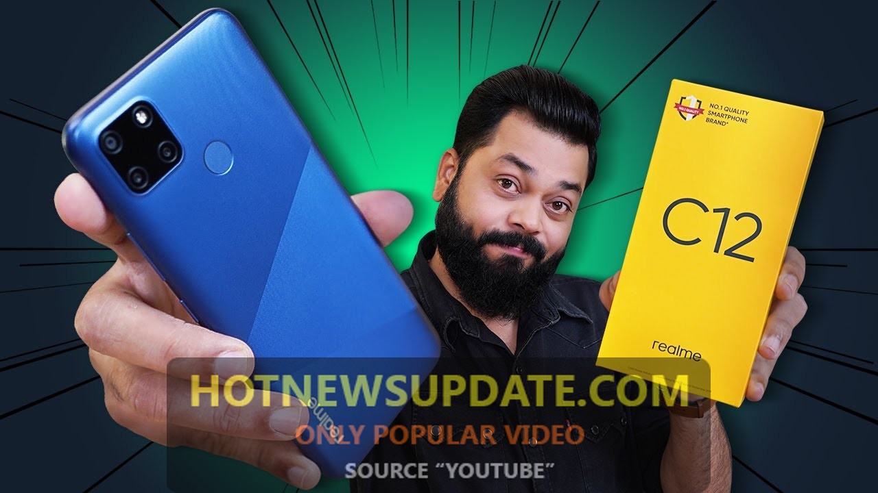 Realme C12 Unboxing and First Impressions।