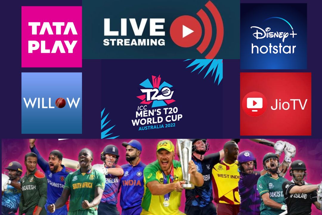 T20 World Cup 2022 Live Streaming Apps